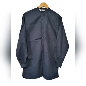 Rafaella Men's Button Down Navy Blue Size Medium.